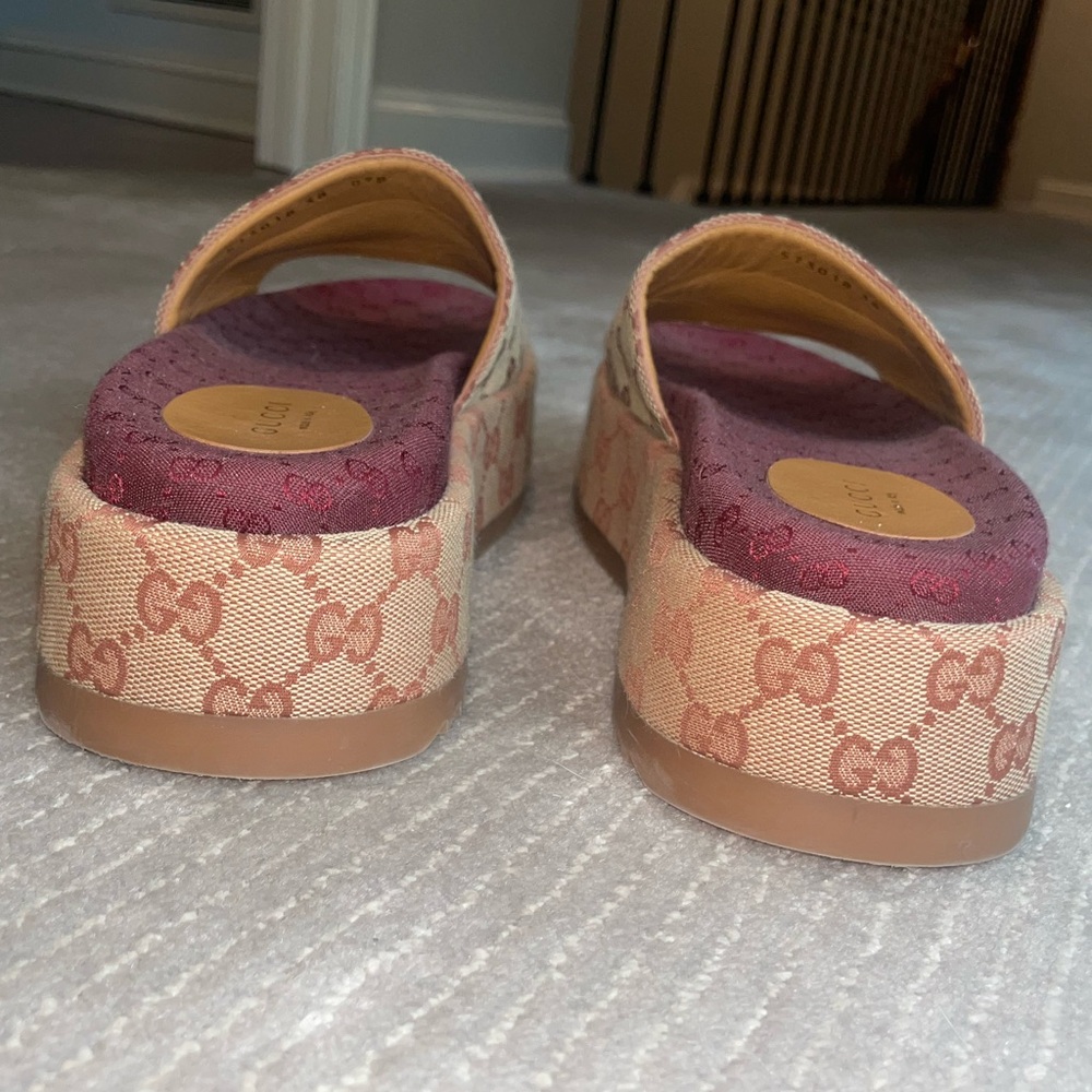Gucci Platform Slides - Picture 7 of 13